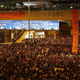 A banner hanging in Admiralty during the protests says, “I want real universal suffrage.”